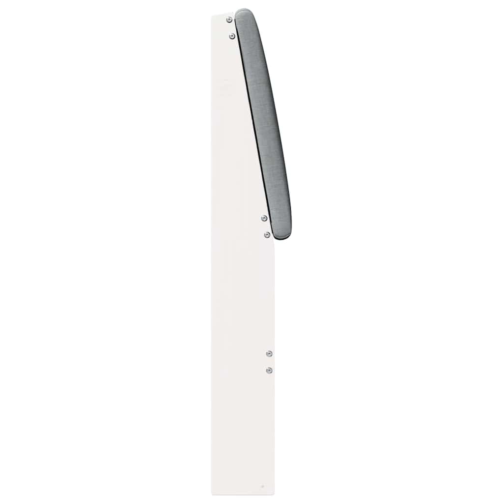 Tête de lit capitonnée Gris clair 80 cm Pin massif - XIOS
