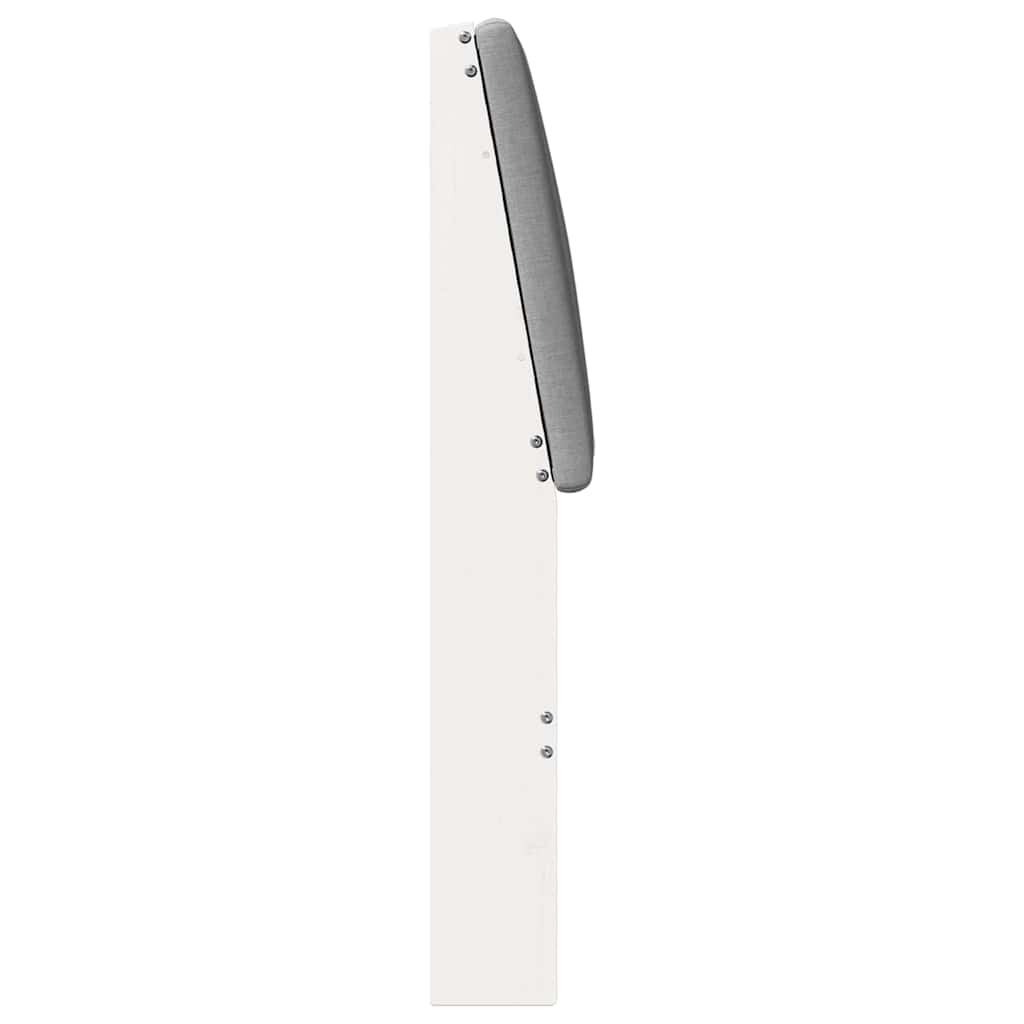Tête de lit capitonnée Gris clair 150 cm Pin massif - XIOS