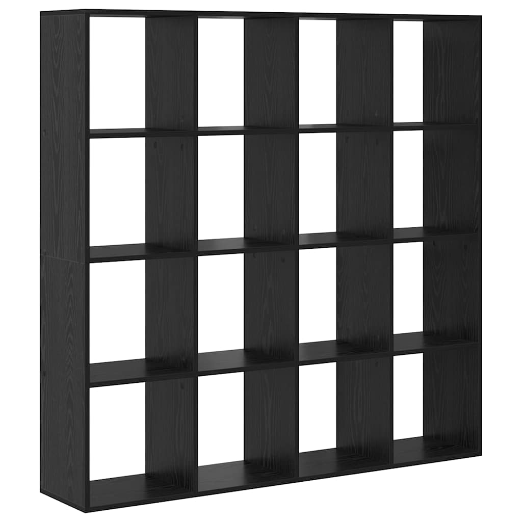 Bibliothèque Chêne noir 137.5 x 29 x 137.5 cm Bois d'ingénierie - XIOS