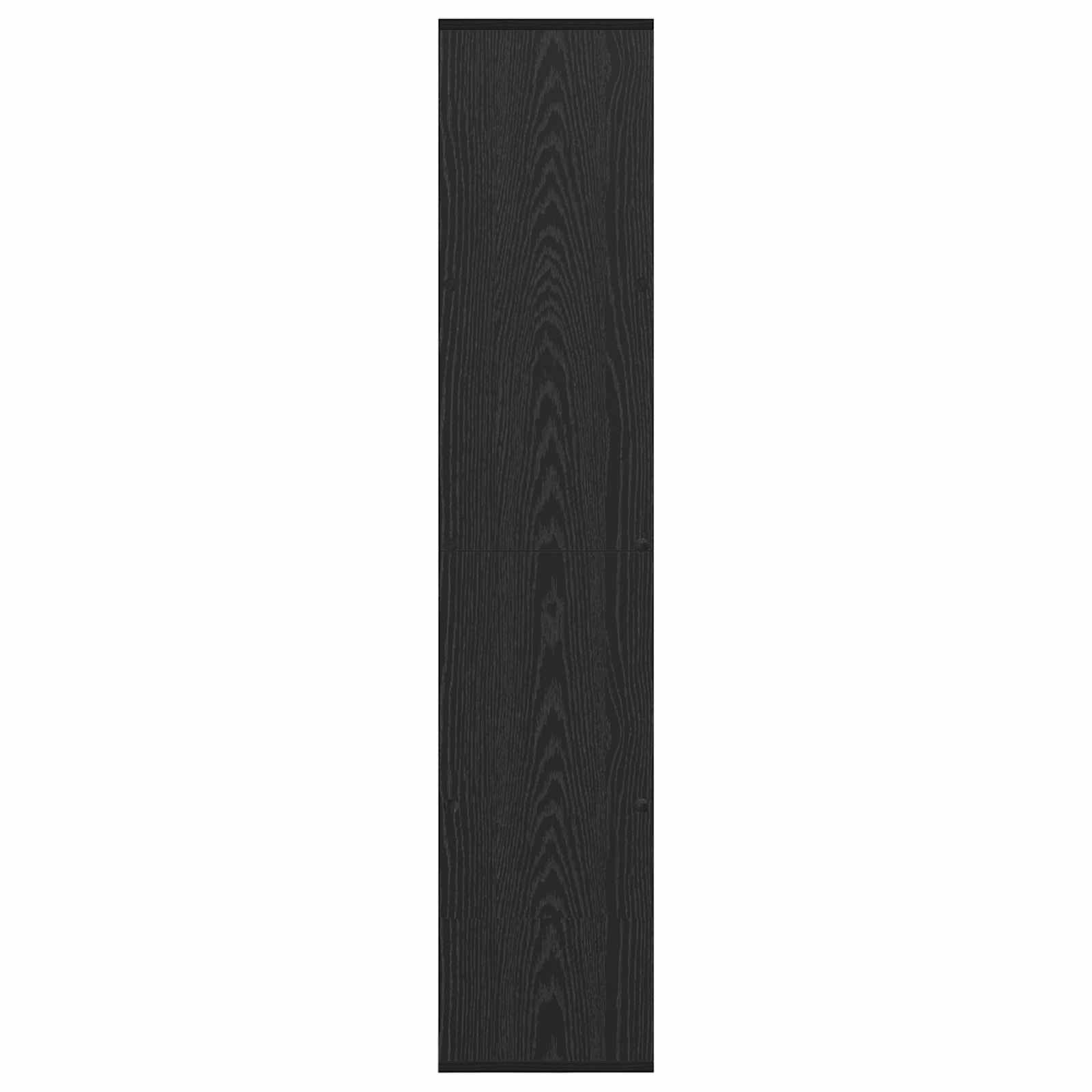 Bibliothèque Chêne noir 132 x 29 x 141,5 cm Bois d'ingénierie - XIOS