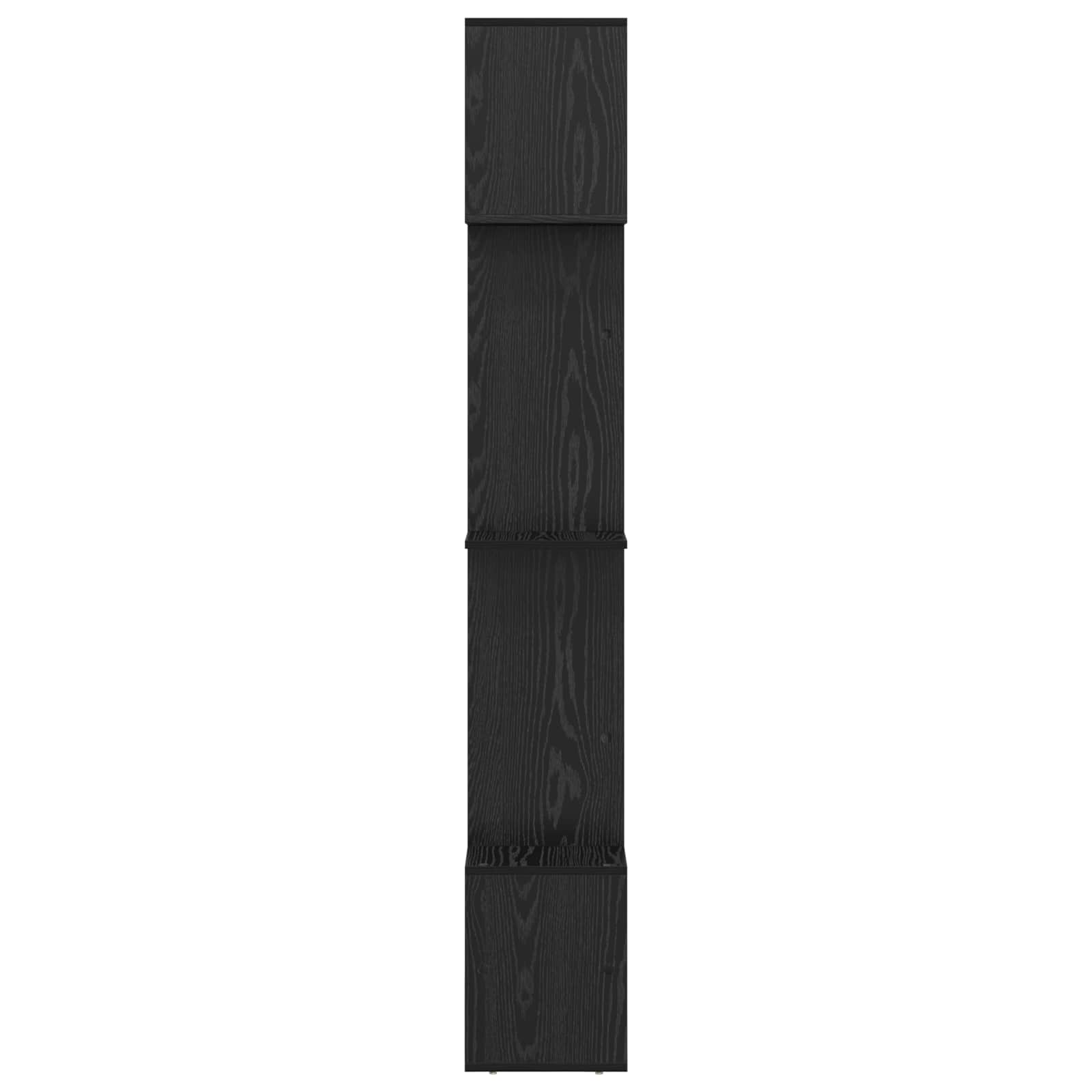 Bibliothèque Chêne noir 92 x 29 x 188 cm Bois d'ingénierie - XIOS