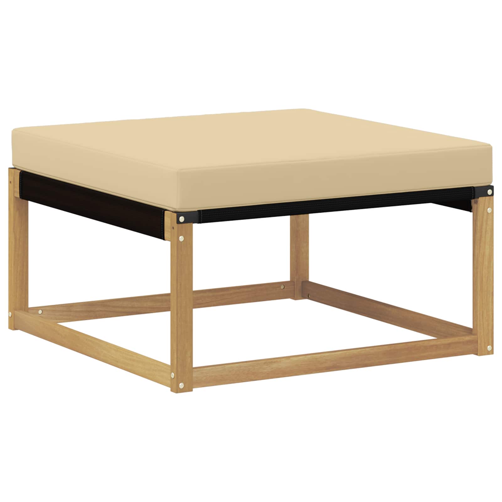 Ensemble de canapés d'extérieur 6 pcs Blanc et Beige - XIOS