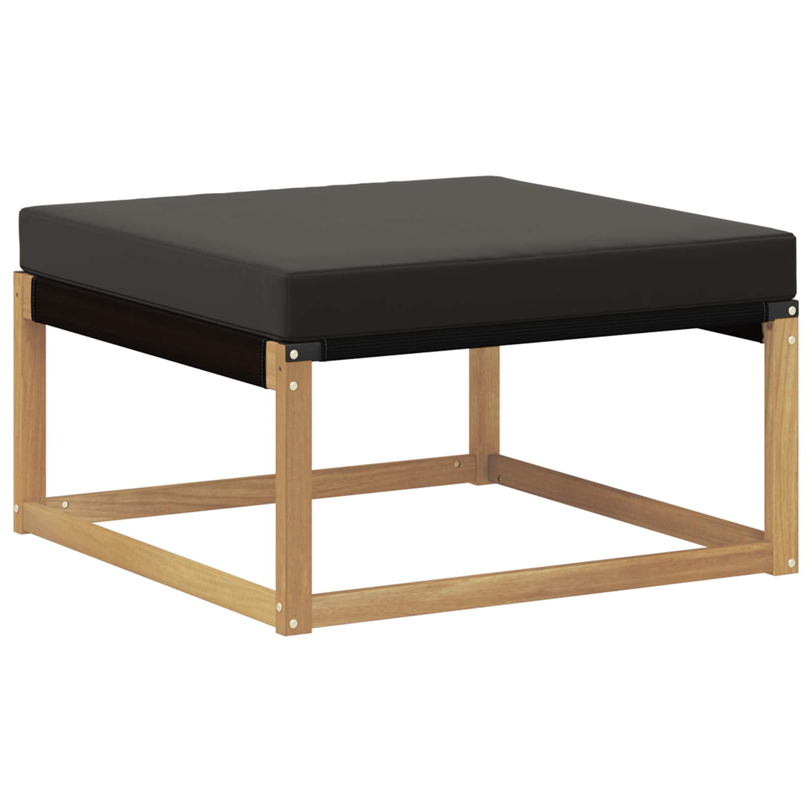 Ensemble de canapés d'extérieur 6 pcs Blanc et noir - XIOS