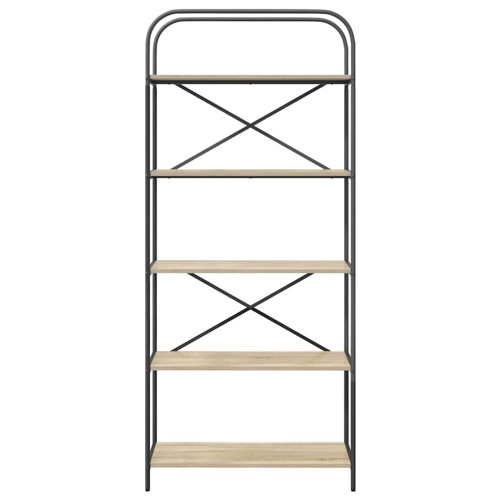 Étagère Chêne sonoma 80 x 30 x 183 cm Bois d'ingénierie - XIOS