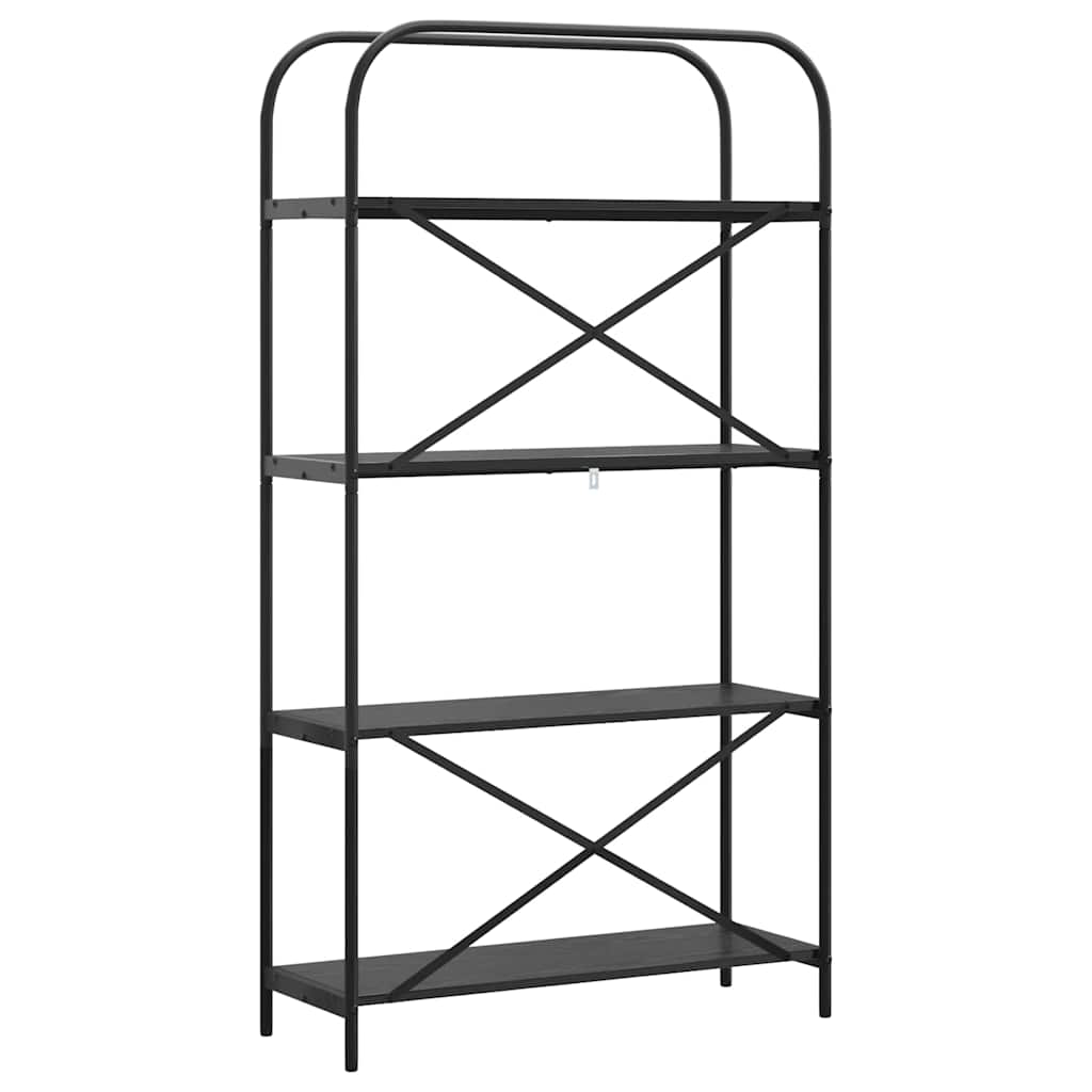 Étagère Chêne noir 80 x 30 x 146 cm Bois d'ingénierie - XIOS