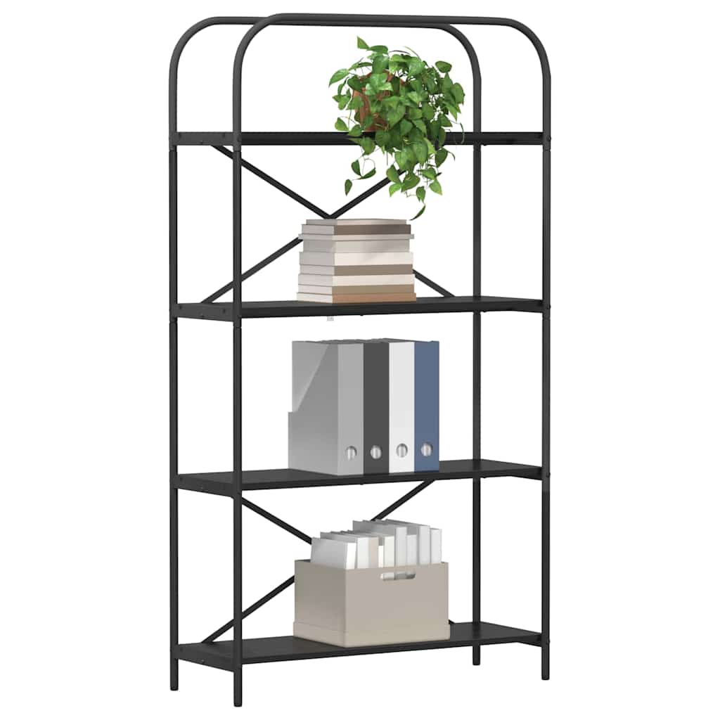 Étagère Chêne noir 80 x 30 x 146 cm Bois d'ingénierie - XIOS