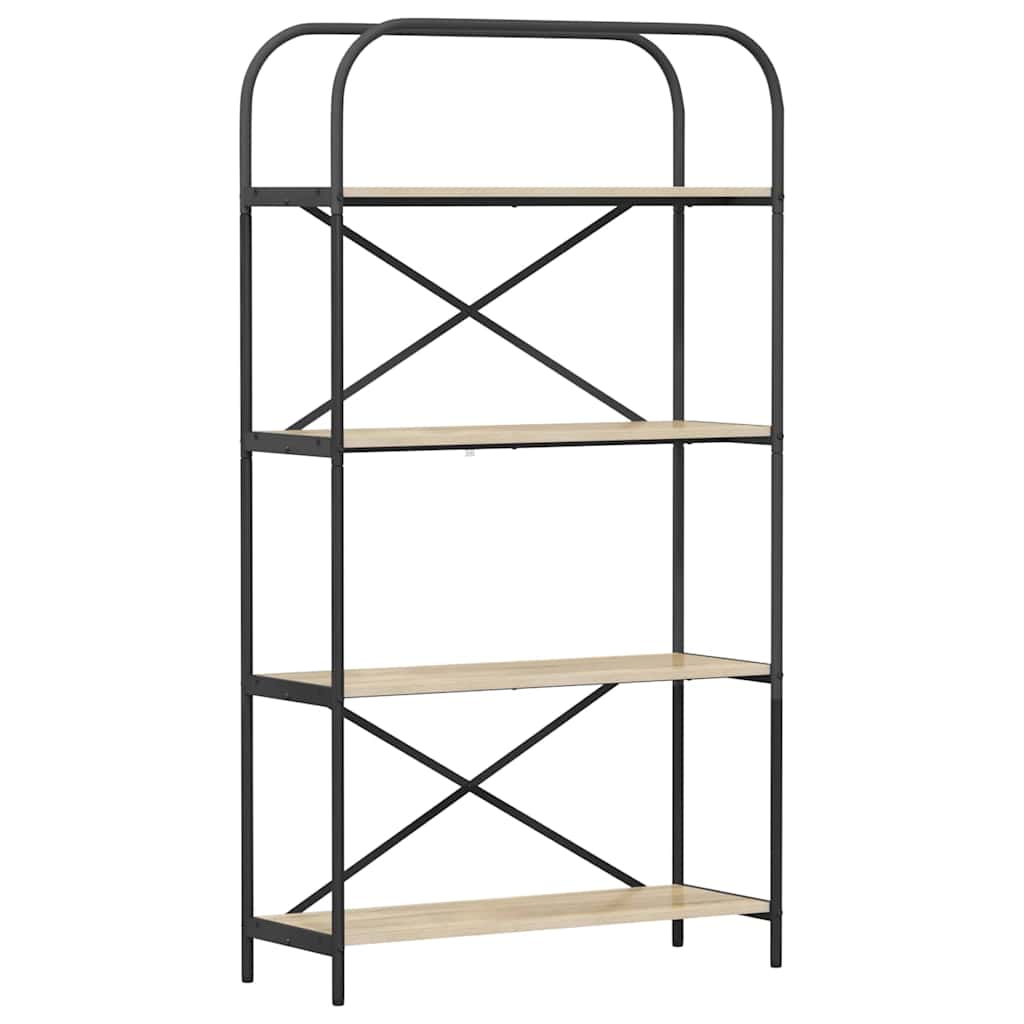 Étagère Chêne sonoma 80 x 30 x 146 cm Bois d'ingénierie - XIOS