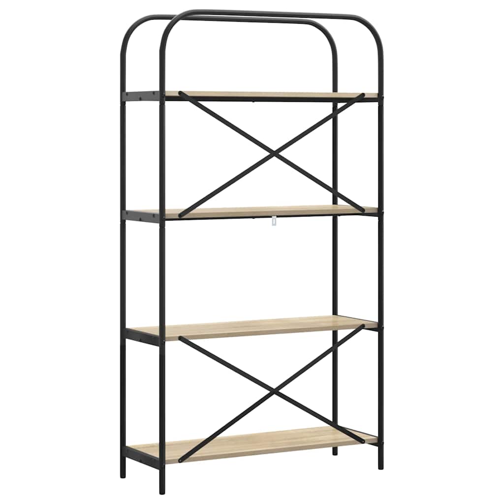 Étagère Chêne sonoma 80 x 30 x 146 cm Bois d'ingénierie - XIOS