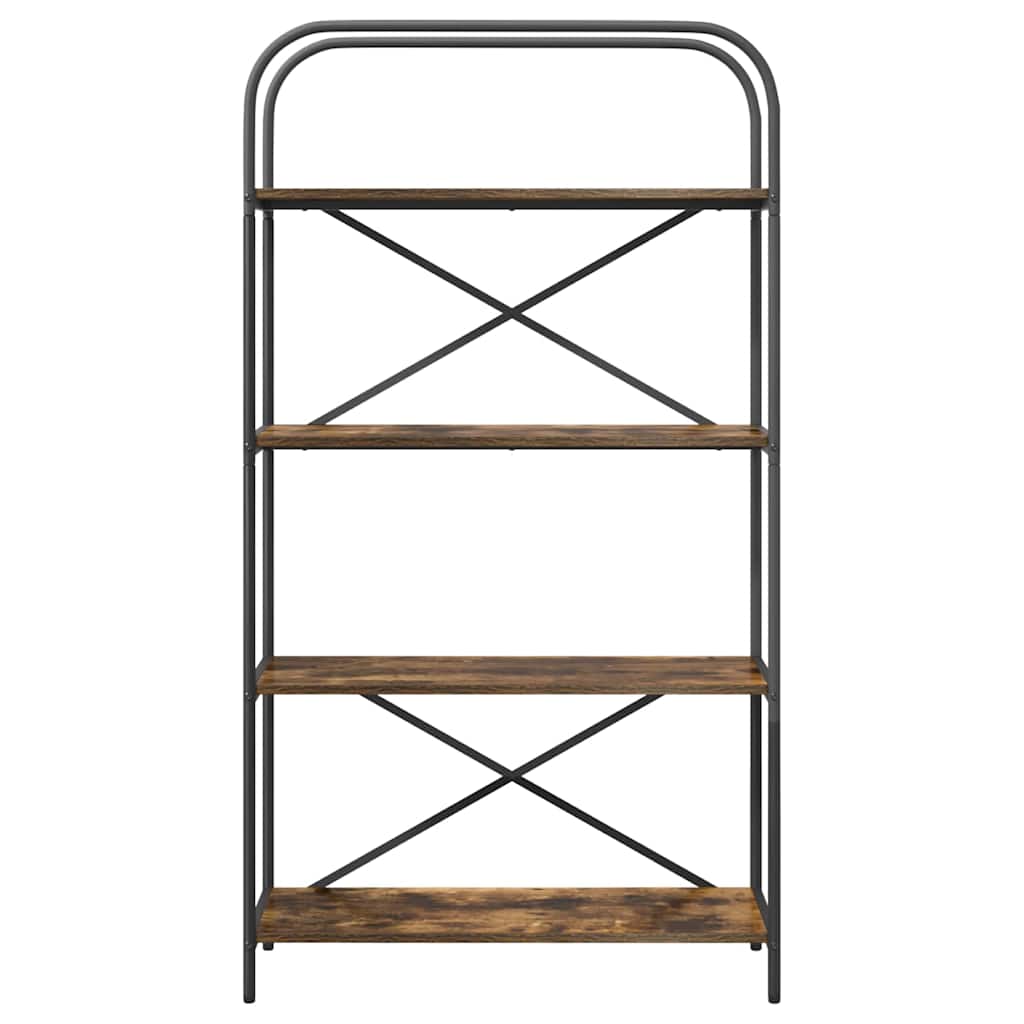 Étagère Chêne fumé 80 x 30 x 146 cm Bois d'ingénierie - XIOS