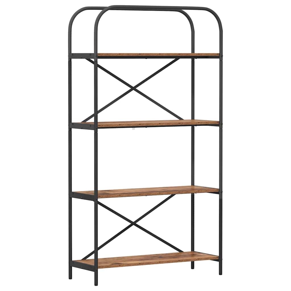 Étagère Bois ancien 80 x 30 x 146 cm Bois d'ingénierie - XIOS