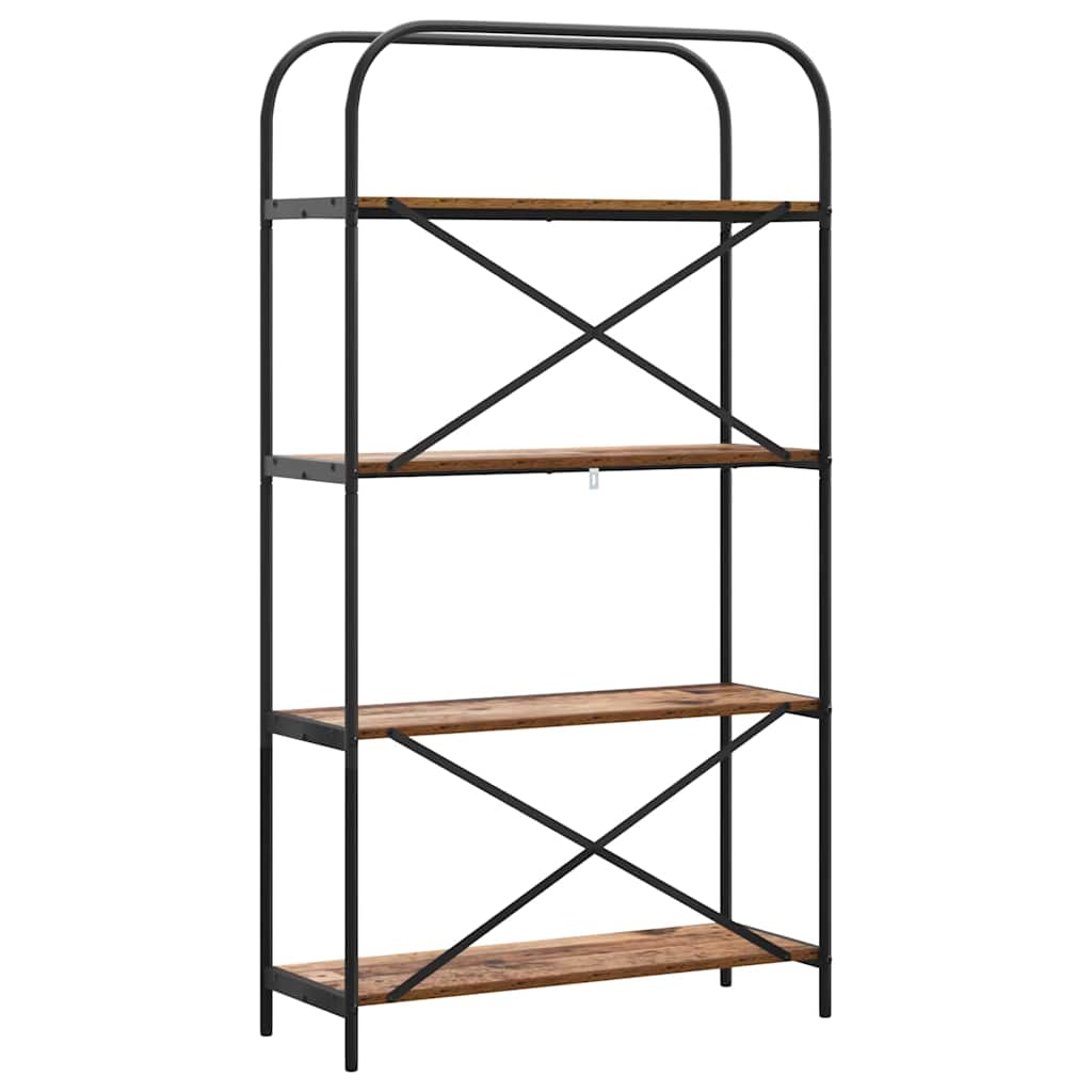 Étagère Bois ancien 80 x 30 x 146 cm Bois d'ingénierie - XIOS