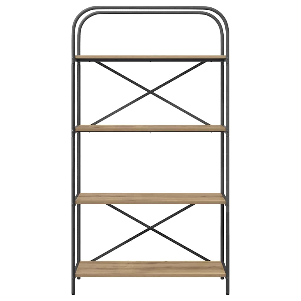 Étagère chêne artisanal 80 x 30 x 146 cm Bois d'ingénierie - XIOS