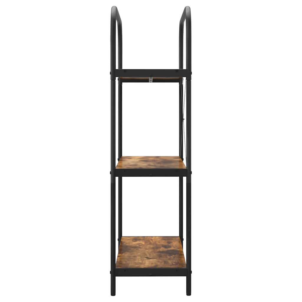 Étagère Chêne fumé 80 x 30 x 109 cm Bois d'ingénierie - XIOS