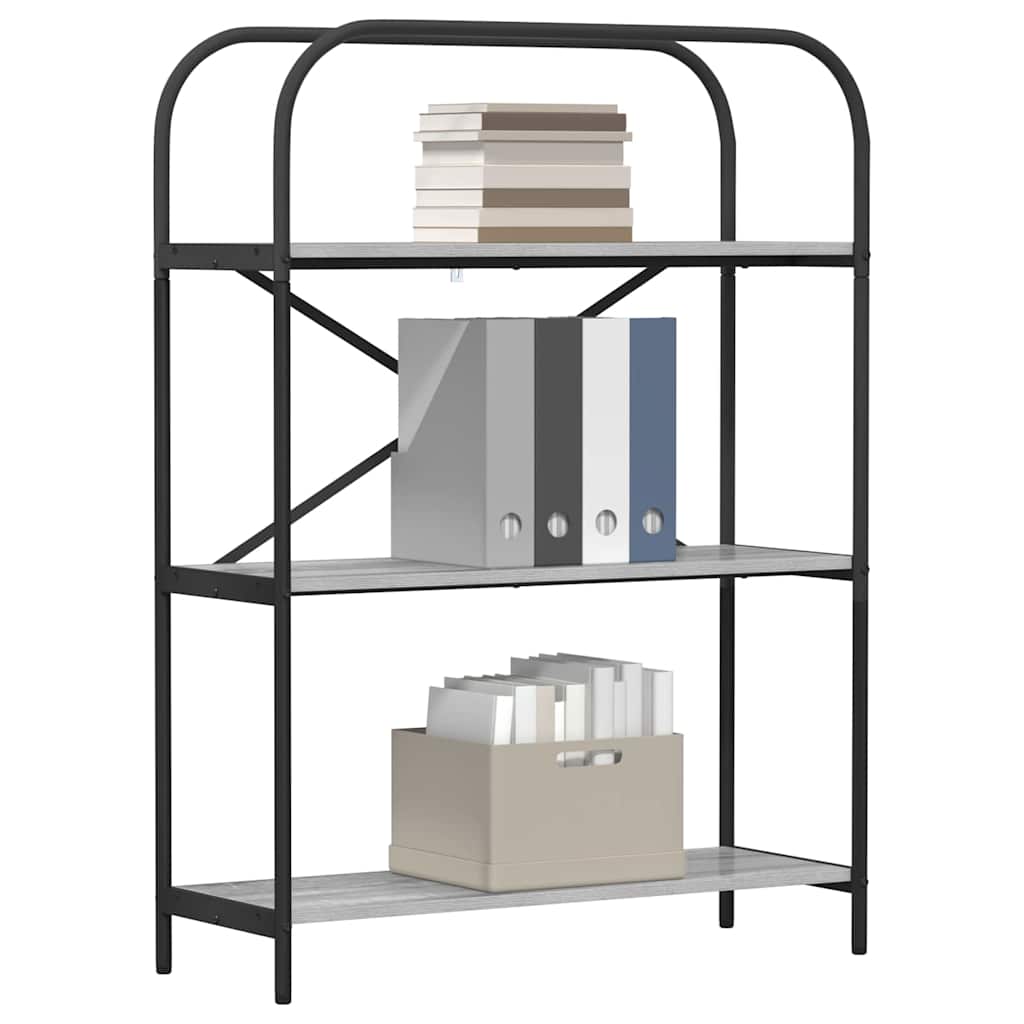 Étagère Sonoma gris 80 x 30 x 109 cm Bois d'ingénierie - XIOS