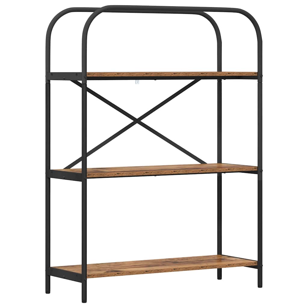 Étagère Bois ancien 80 x 30 x 109 cm Bois d'ingénierie - XIOS