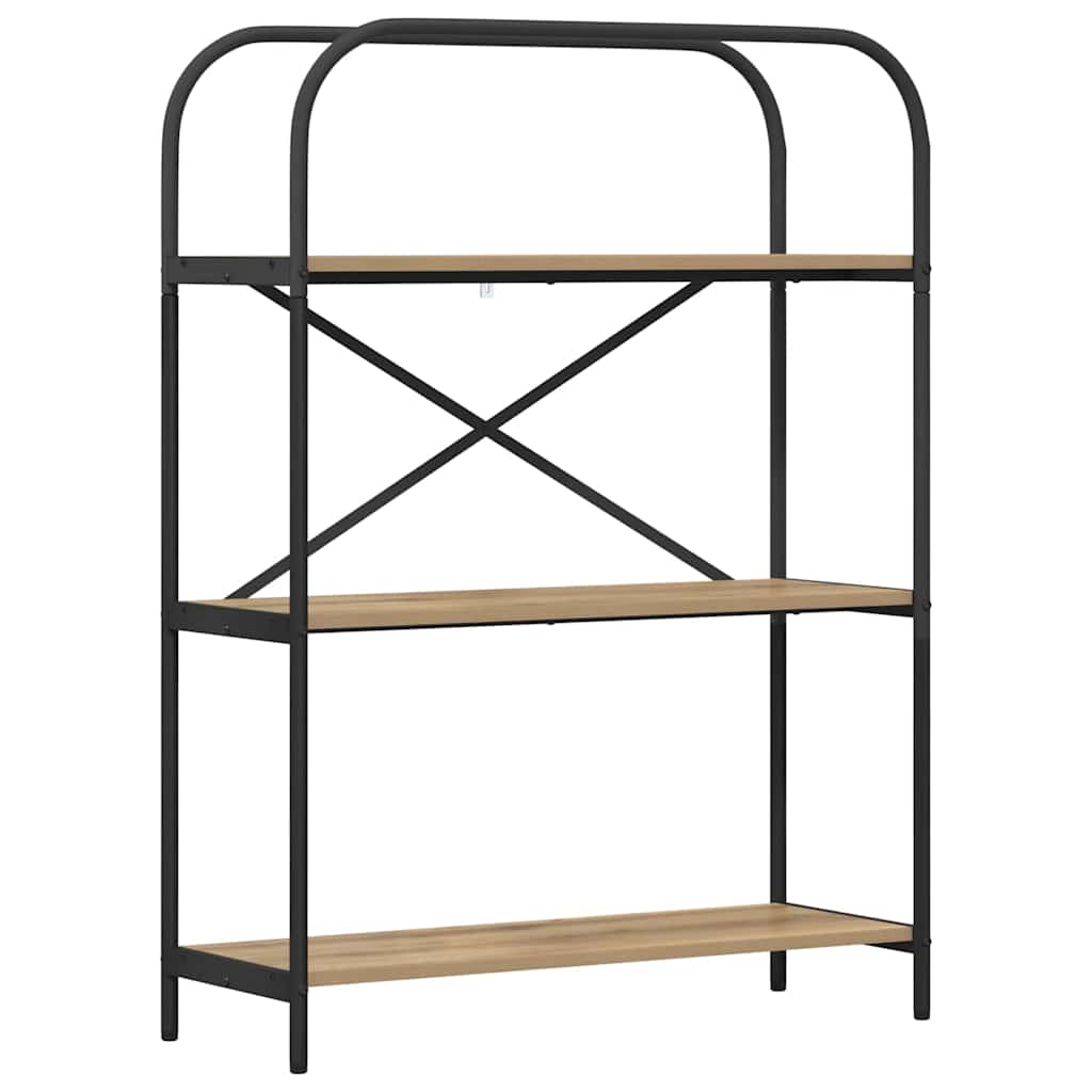 Étagère chêne artisanal 80 x 30 x 109 cm Bois d'ingénierie - XIOS