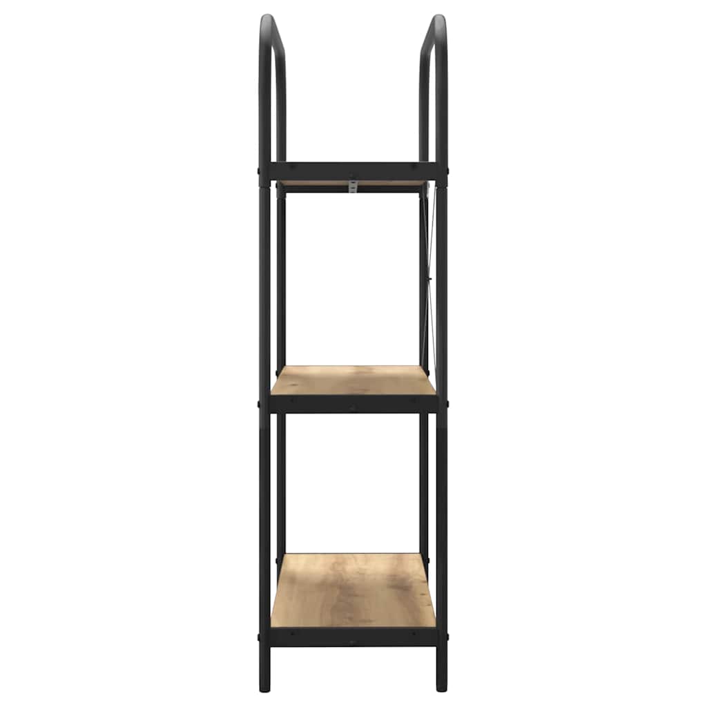 Étagère chêne artisanal 80 x 30 x 109 cm Bois d'ingénierie - XIOS