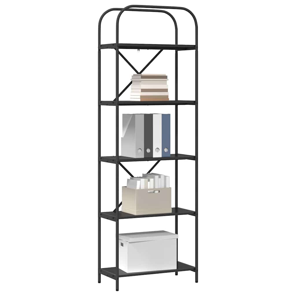 Étagère Chêne noir 60 x 30 x 183 cm Bois d'ingénierie - XIOS