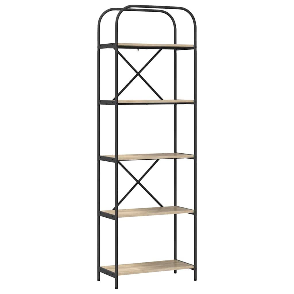 Étagère Chêne sonoma 60 x 30 x 183 cm Bois d'ingénierie - XIOS