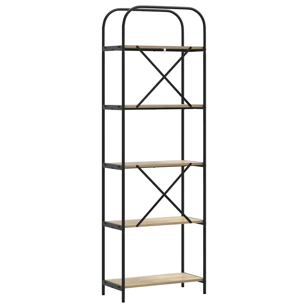 Étagère Chêne sonoma 60 x 30 x 183 cm Bois d'ingénierie - XIOS