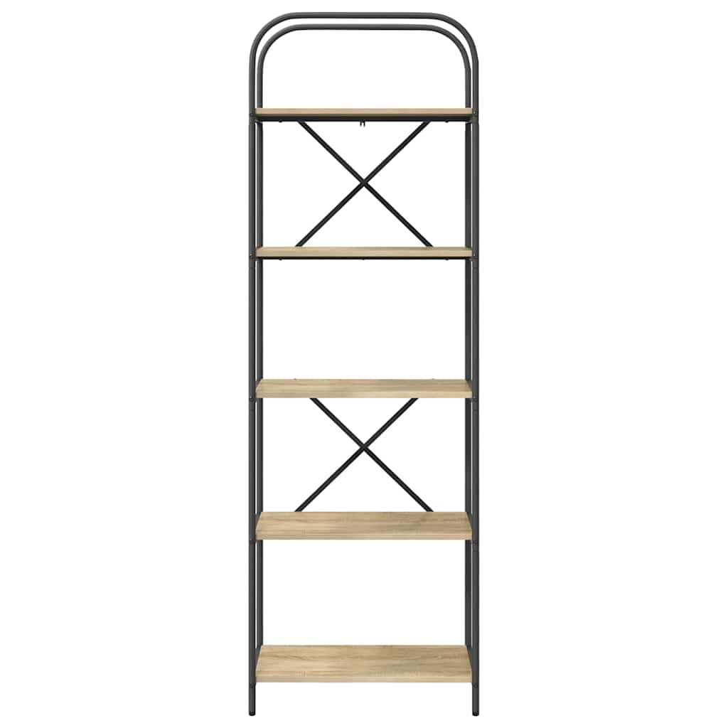 Étagère Chêne sonoma 60 x 30 x 183 cm Bois d'ingénierie - XIOS