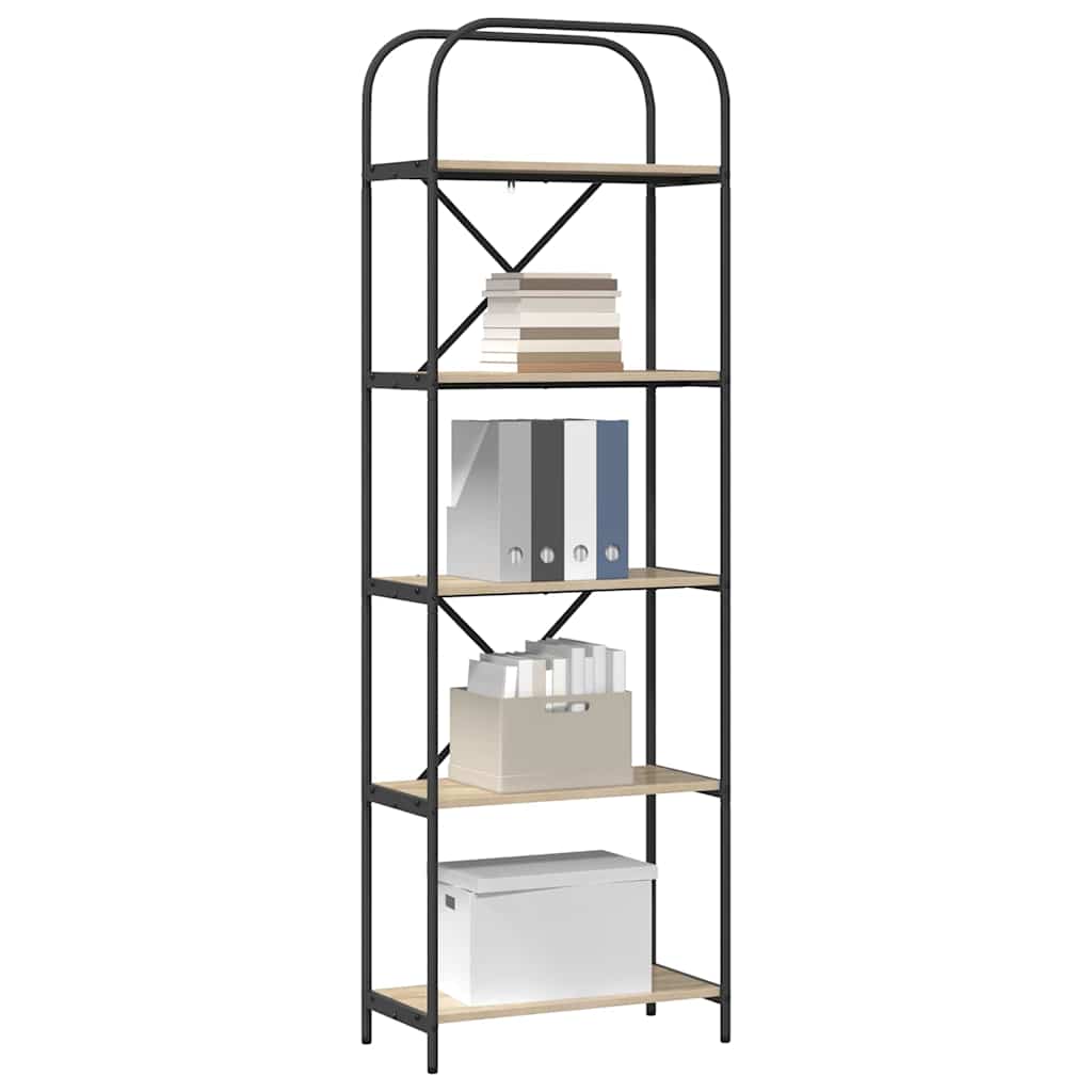 Étagère Chêne sonoma 60 x 30 x 183 cm Bois d'ingénierie - XIOS
