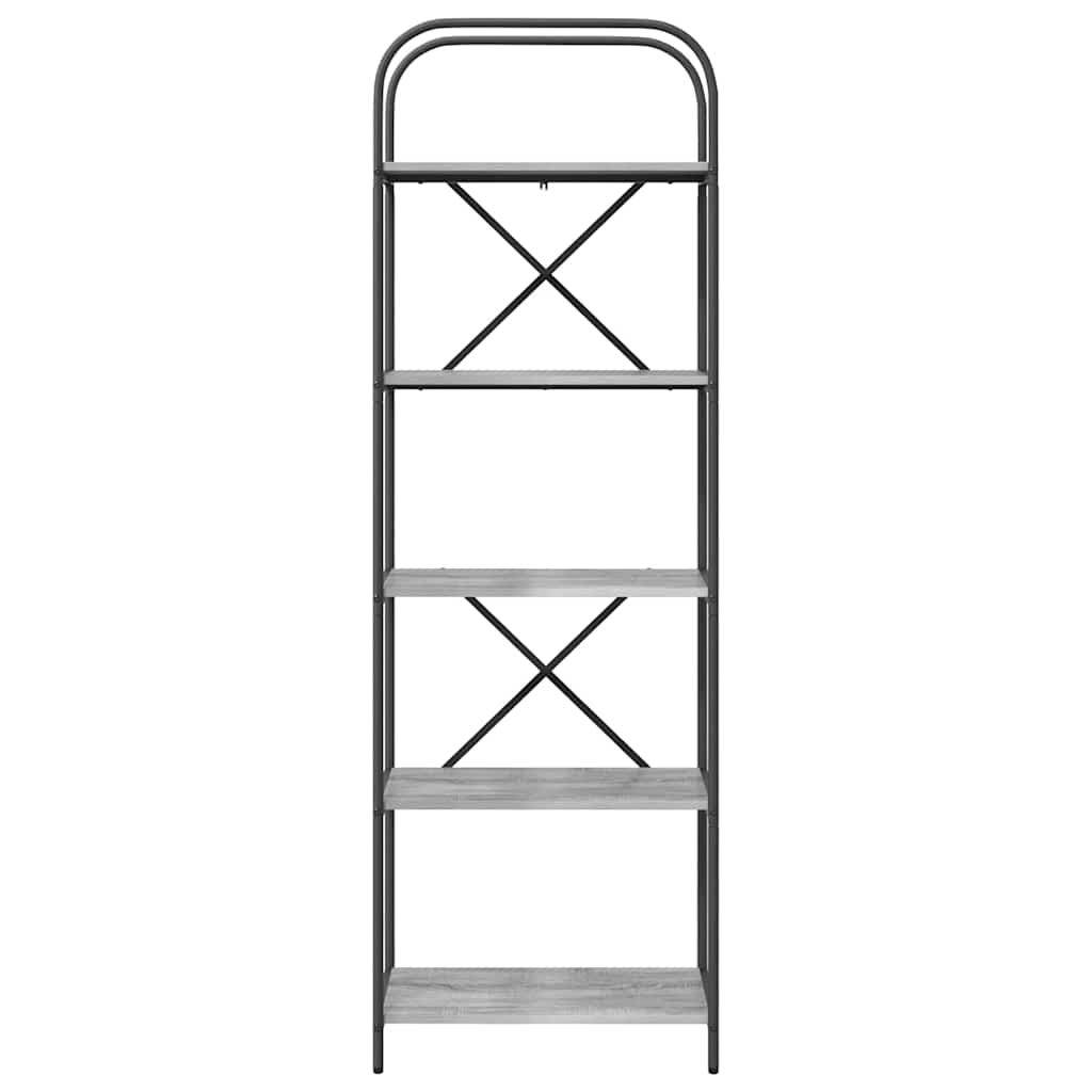 Étagère Sonoma gris 60 x 30 x 183 cm Bois d'ingénierie - XIOS