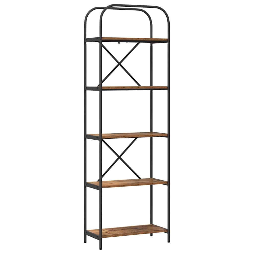 Étagère 5 niveaux 60 x 30 x 183 cm Bois d'ingénierie - XIOS