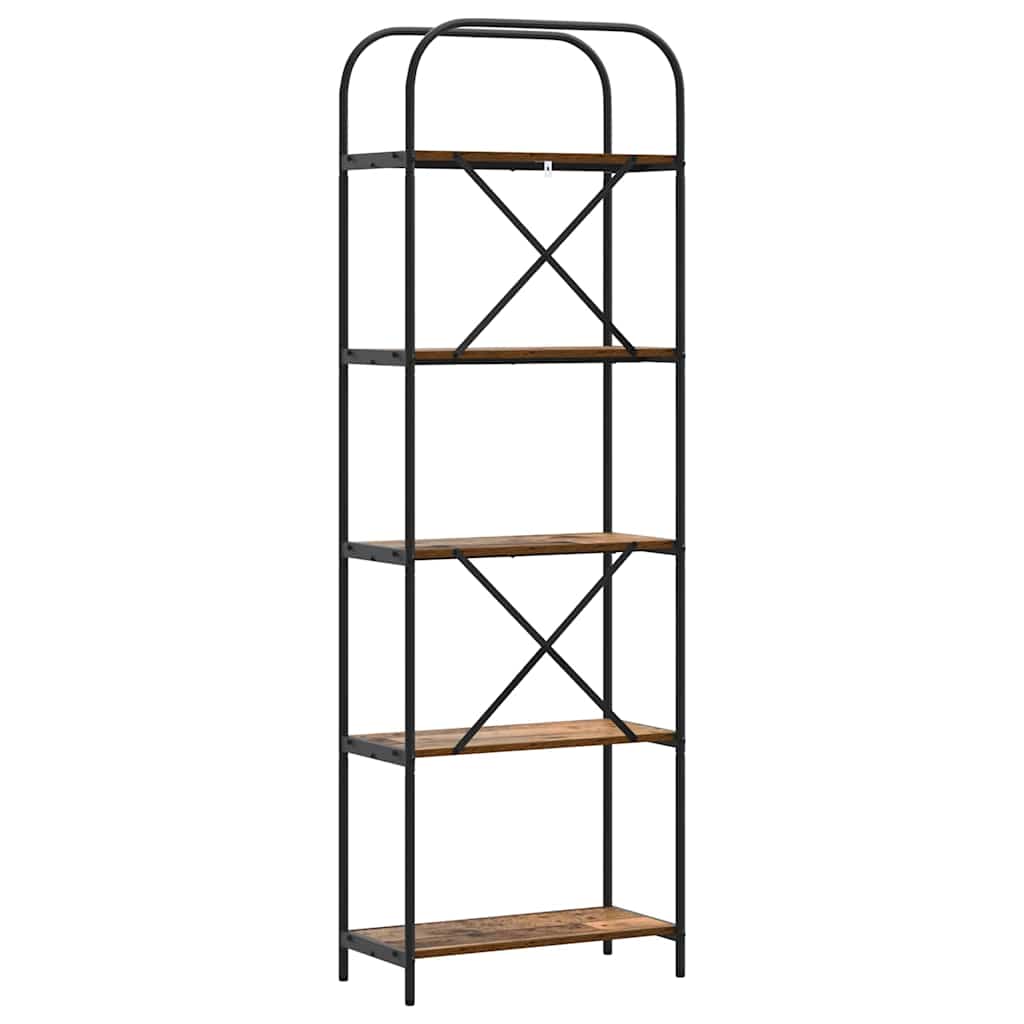 Étagère 5 niveaux 60 x 30 x 183 cm Bois d'ingénierie - XIOS