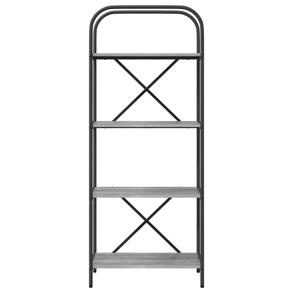 Étagère Sonoma gris 60 x 30 x 146 cm Bois d'ingénierie - XIOS