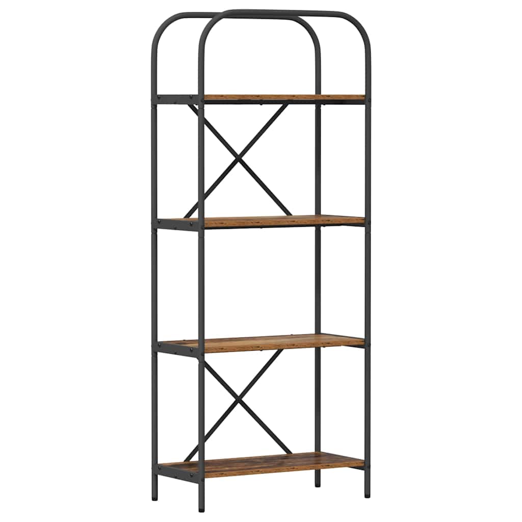 Étagère Bois ancien 60 x 30 x 146 cm Bois d'ingénierie - XIOS