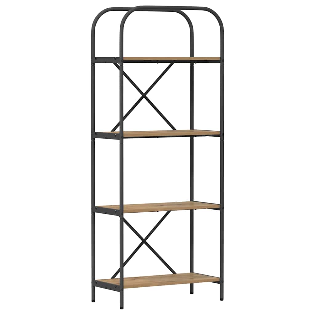 Étagère chêne artisanal 60 x 30 x 146 cm Bois d'ingénierie - XIOS