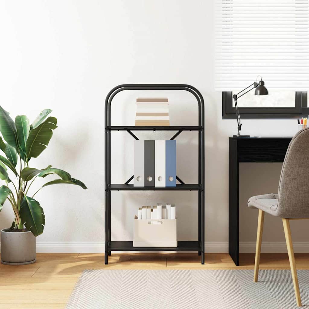 Étagère Chêne noir 60 x 30 x 109 cm Bois d'ingénierie - XIOS