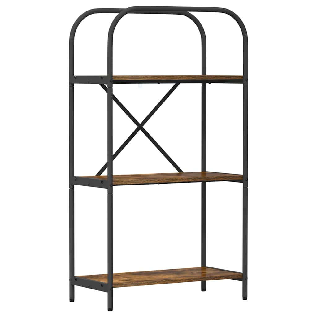 Étagère Chêne fumé 60 x 30 x 109 cm Bois d'ingénierie - XIOS