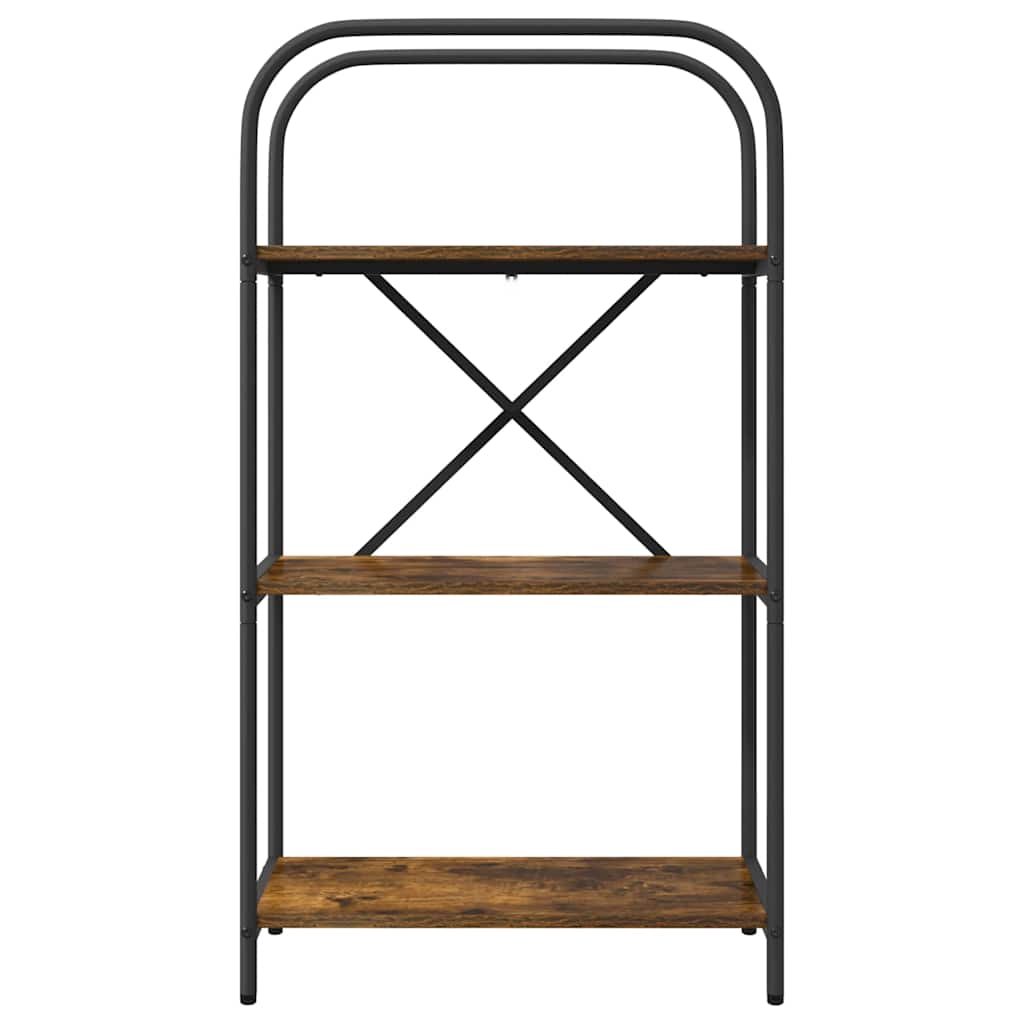 Étagère Chêne fumé 60 x 30 x 109 cm Bois d'ingénierie - XIOS
