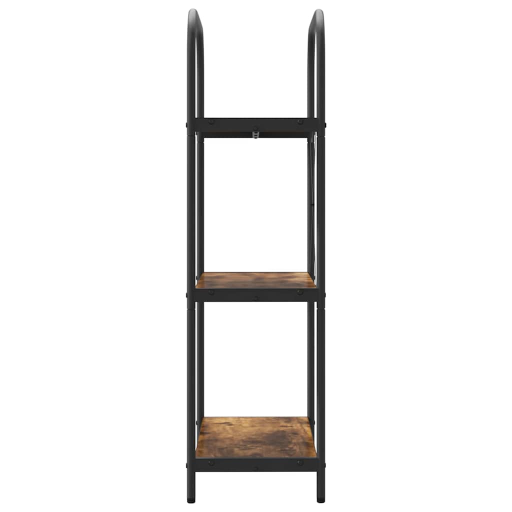 Étagère Chêne fumé 60 x 30 x 109 cm Bois d'ingénierie - XIOS