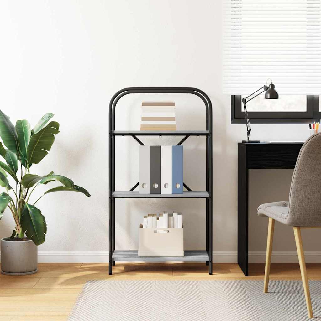 Étagère Sonoma gris 60 x 30 x 109 cm Bois d'ingénierie - XIOS