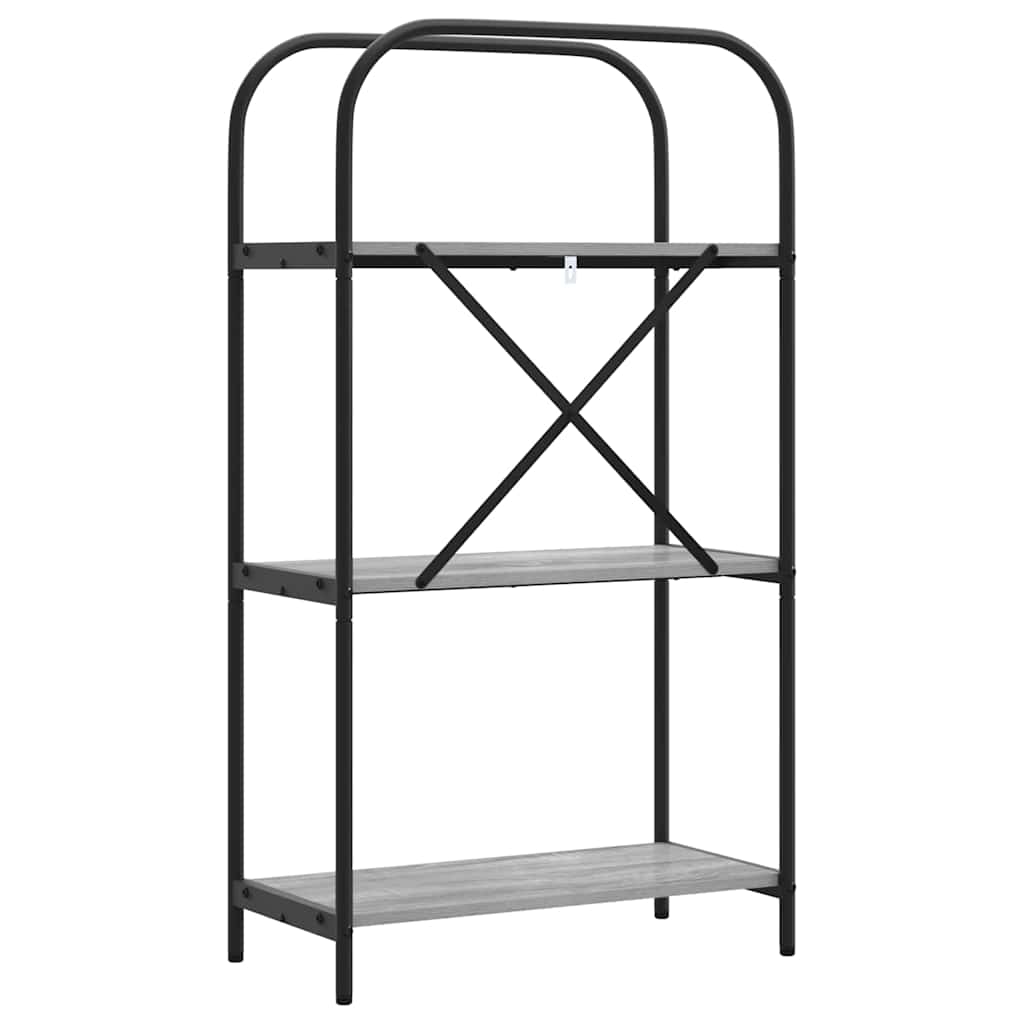 Étagère Sonoma gris 60 x 30 x 109 cm Bois d'ingénierie - XIOS