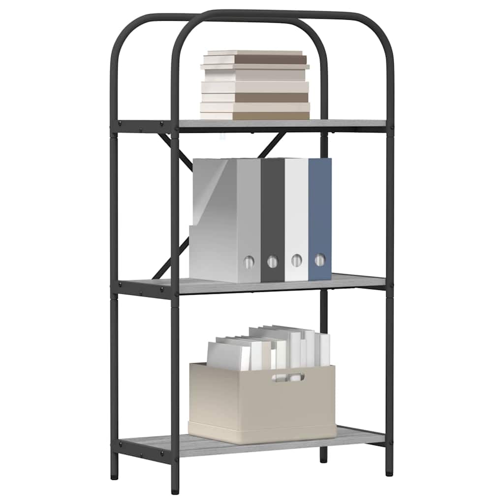 Étagère Sonoma gris 60 x 30 x 109 cm Bois d'ingénierie - XIOS