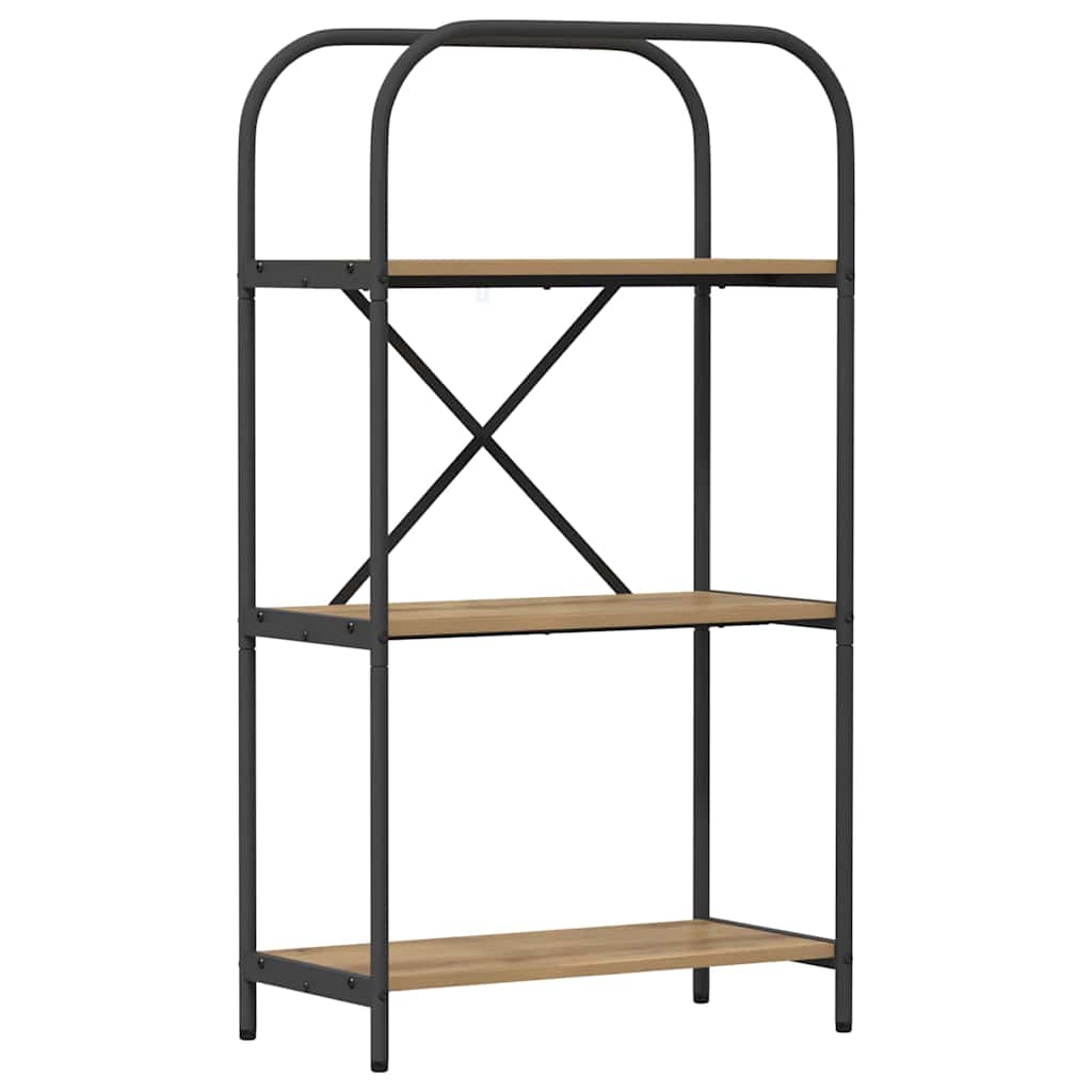 Étagère chêne artisanal 60 x 30 x 109 cm Bois d'ingénierie - XIOS