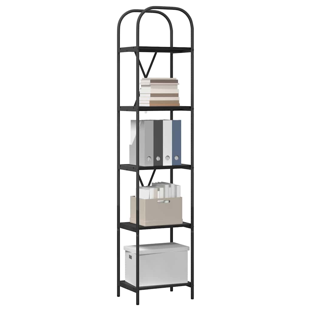 Étagère Chêne noir 40 x 30 x 183 cm Bois d'ingénierie - XIOS