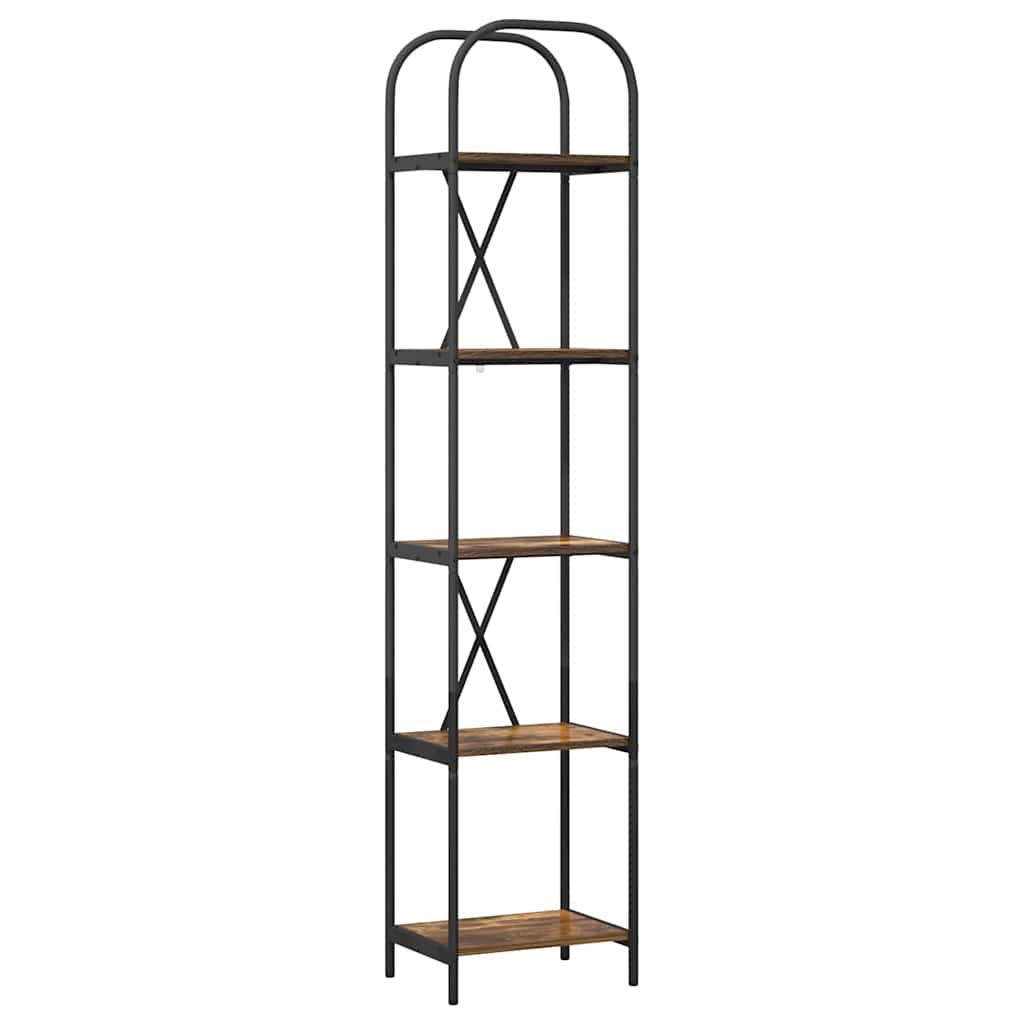 Étagère Chêne fumé 40 x 30 x 183 cm Bois d'ingénierie - XIOS