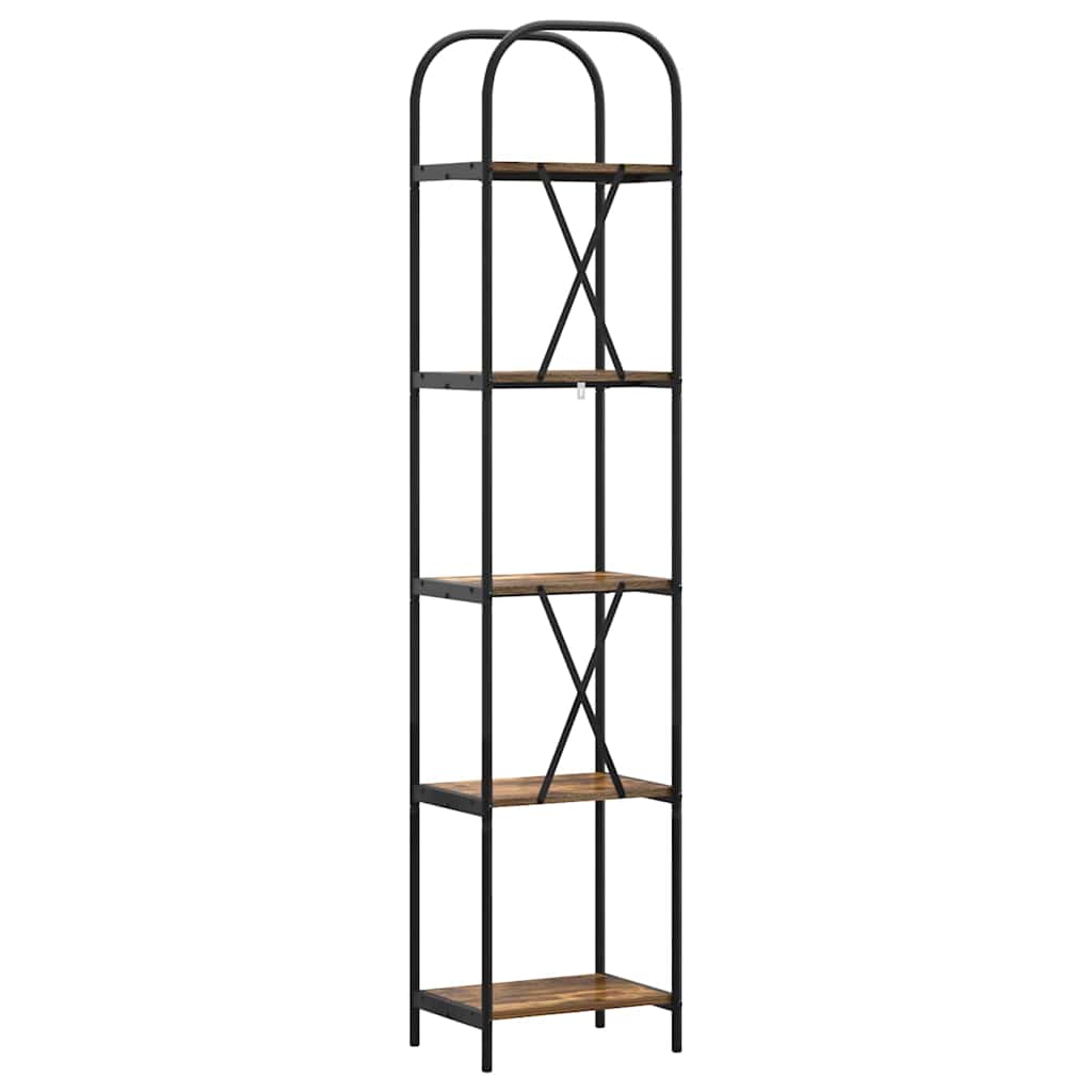 Étagère Chêne fumé 40 x 30 x 183 cm Bois d'ingénierie - XIOS