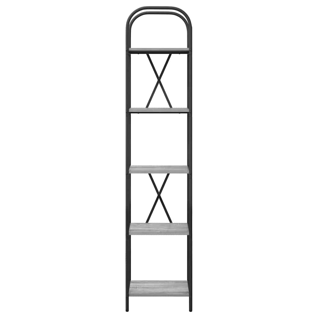 Étagère Sonoma gris 40 x 30 x 183 cm Bois d'ingénierie - XIOS