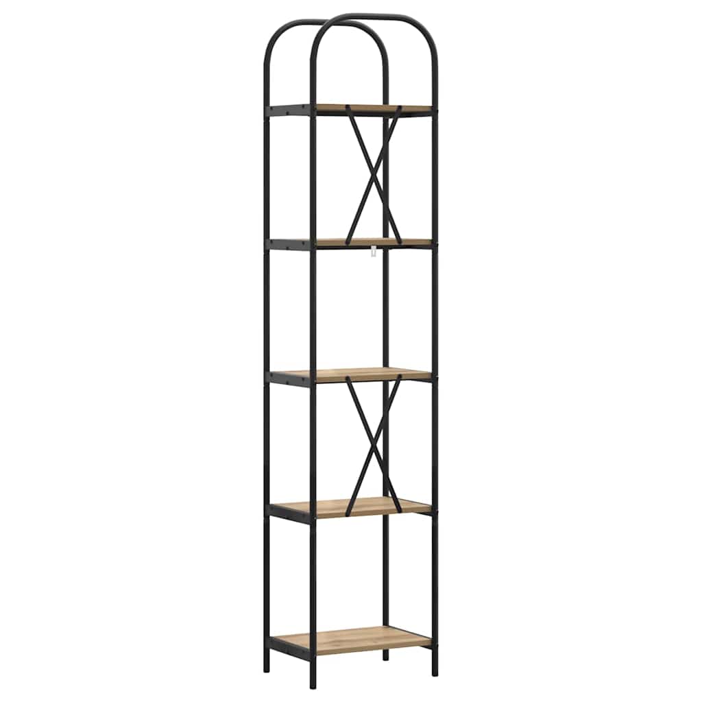 Étagère chêne artisanal 40 x 30 x 183 cm Bois d'ingénierie - XIOS