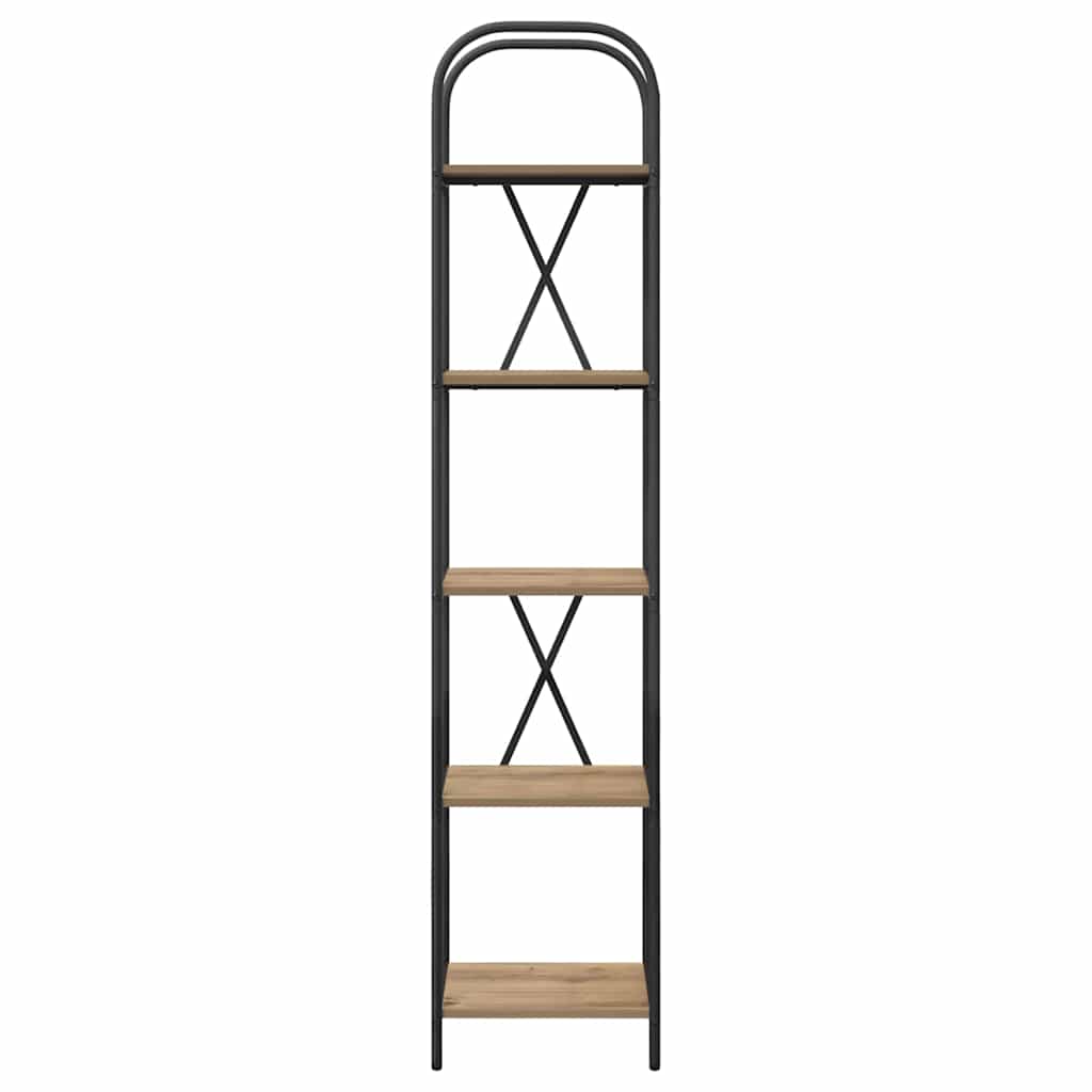 Étagère chêne artisanal 40 x 30 x 183 cm Bois d'ingénierie - XIOS