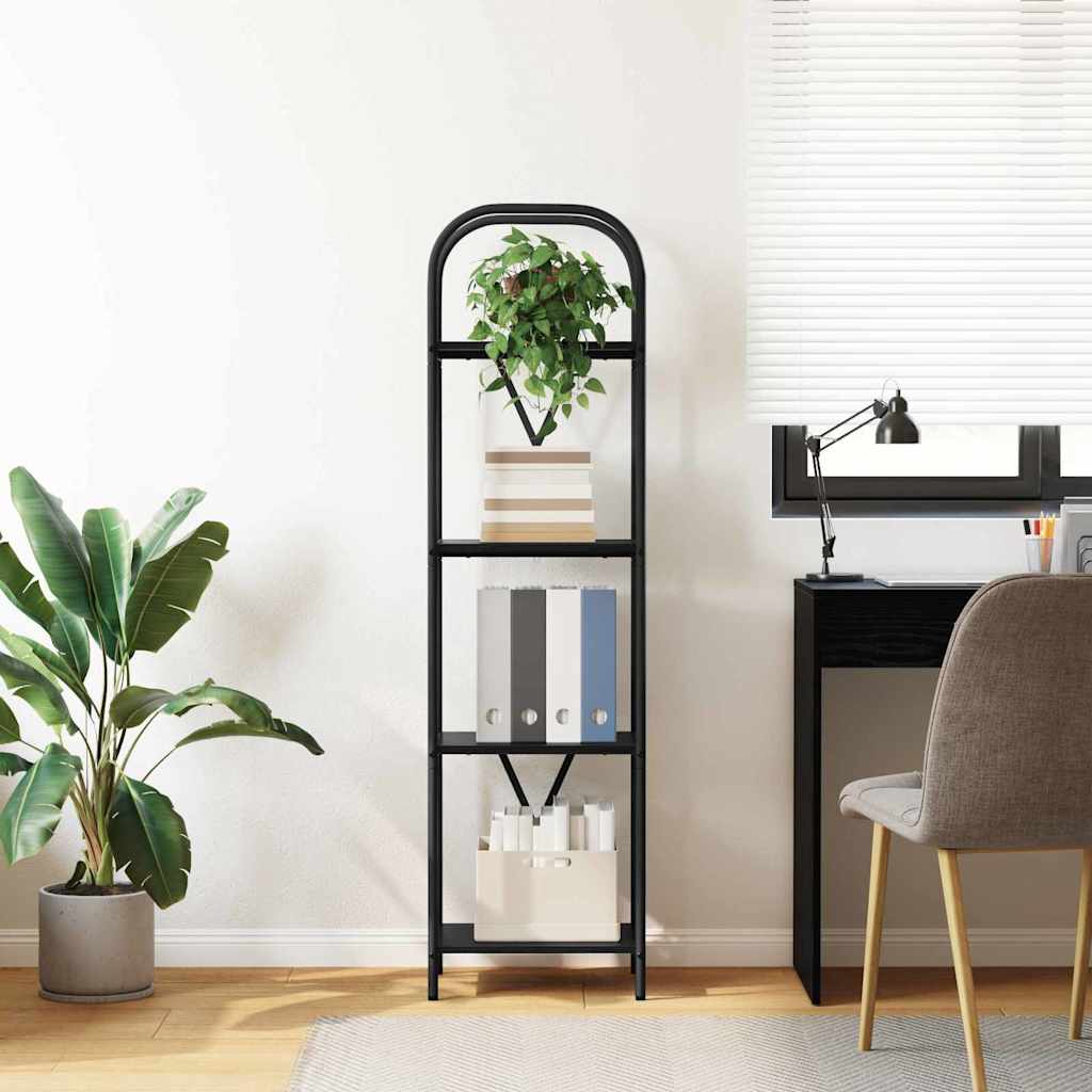 Étagère Chêne noir 40 x 30 x 146 cm Bois d'ingénierie - XIOS
