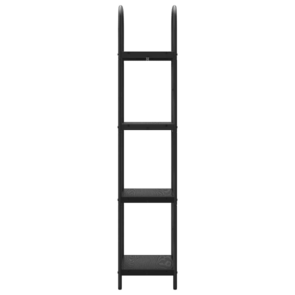 Étagère Chêne noir 40 x 30 x 146 cm Bois d'ingénierie - XIOS