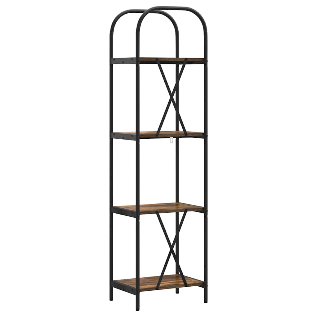 Étagère Chêne fumé 40 x 30 x 146 cm Bois d'ingénierie - XIOS