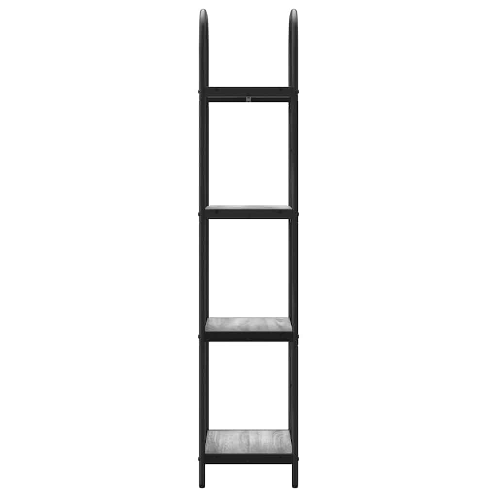 Étagère Sonoma gris 40 x 30 x 146 cm Bois d'ingénierie - XIOS